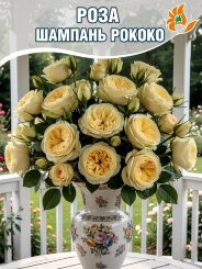 Роза Шампань Рококо Роза Шампань Рококо