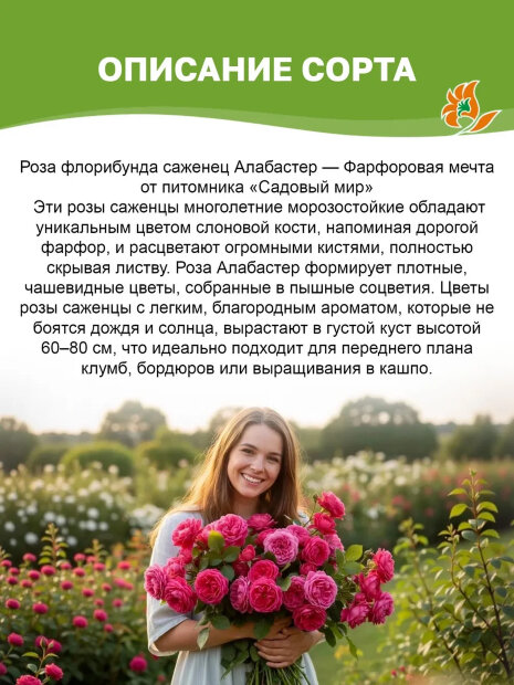 Роза Алабастер